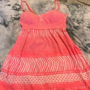 Roxy Pink Summer Dress